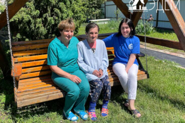 Уход за пожилыми в доме для престарелых