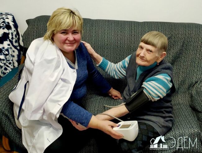 Дом престарелых в Новомосковске